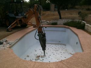 pool removal